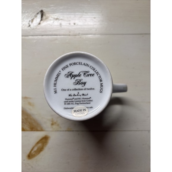 Danbury Mint ~ M.I. Hummel Mugs of the Year Porcelain Cups - 2 Cups Oct,Sept. - Picture 12 of 13